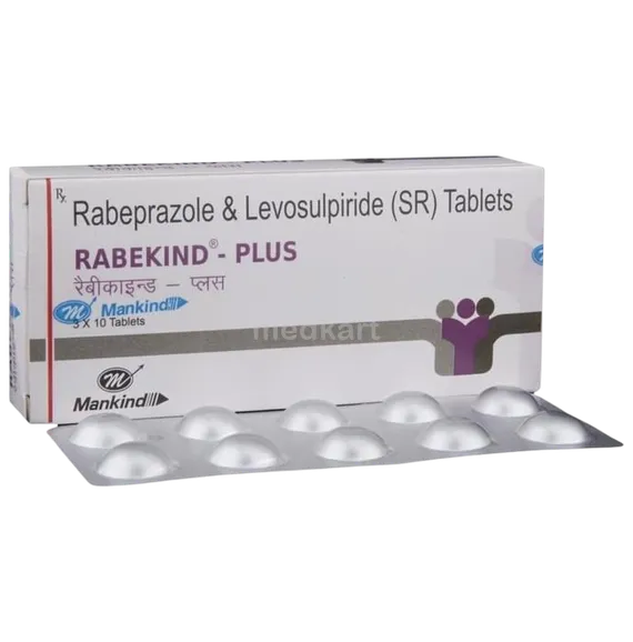 rabekind plus tablet 10's